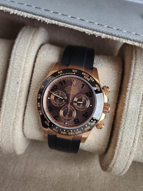 Rolex Daytona Rose Gold 18K Ceramic 116515 - Image 2