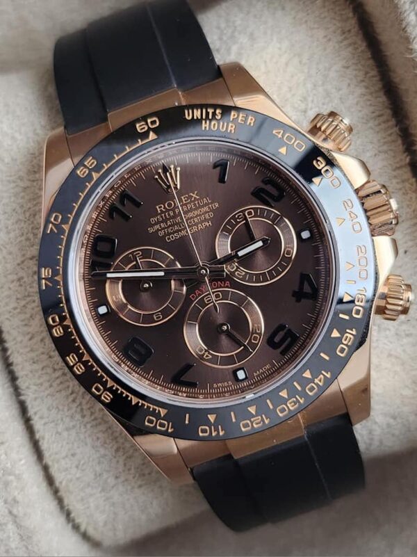 Rolex Daytona Rose Gold 18K Ceramic 116515 - Image 3