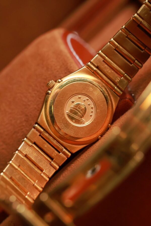 Omega Constellation MOP Diamond Lady Gold 18K - Image 6