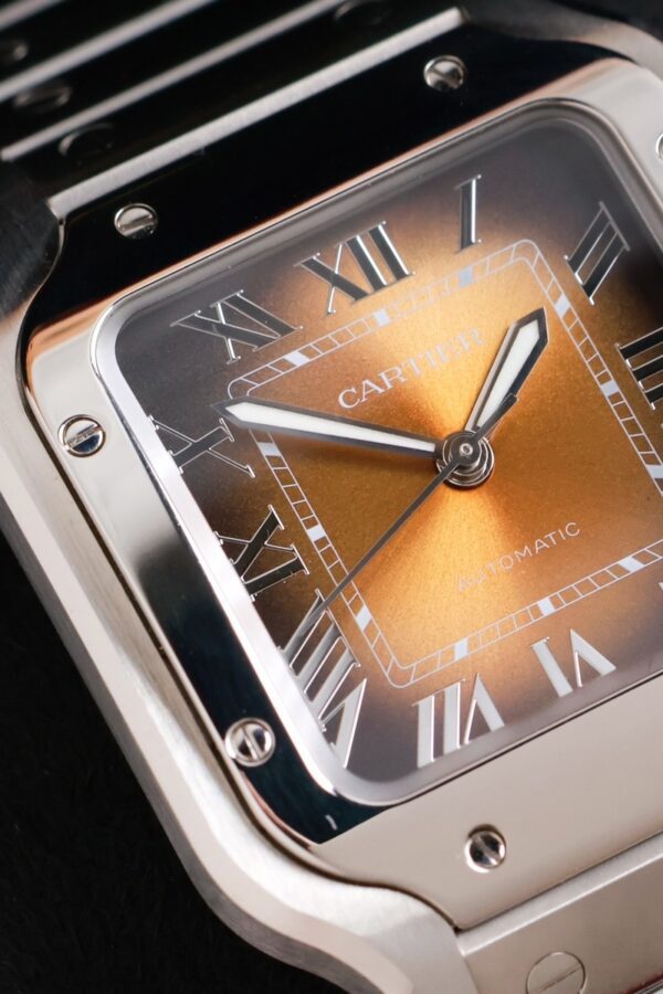 Cartier Santos De Cartier Medium Brown Dial - Image 2