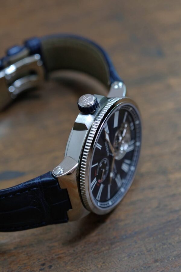 Ulysse Nardin Marine Tourbillion 43mm. "Blue Enamel Dial" - Image 3