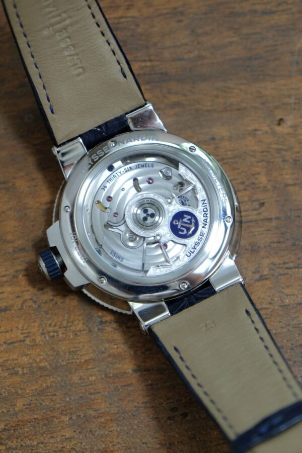 Ulysse Nardin Marine Tourbillion 43mm. "Blue Enamel Dial" - Image 6