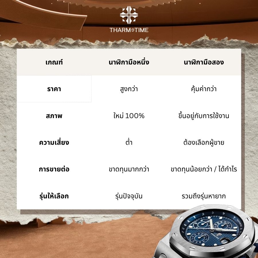 นาฬิกามือสอง